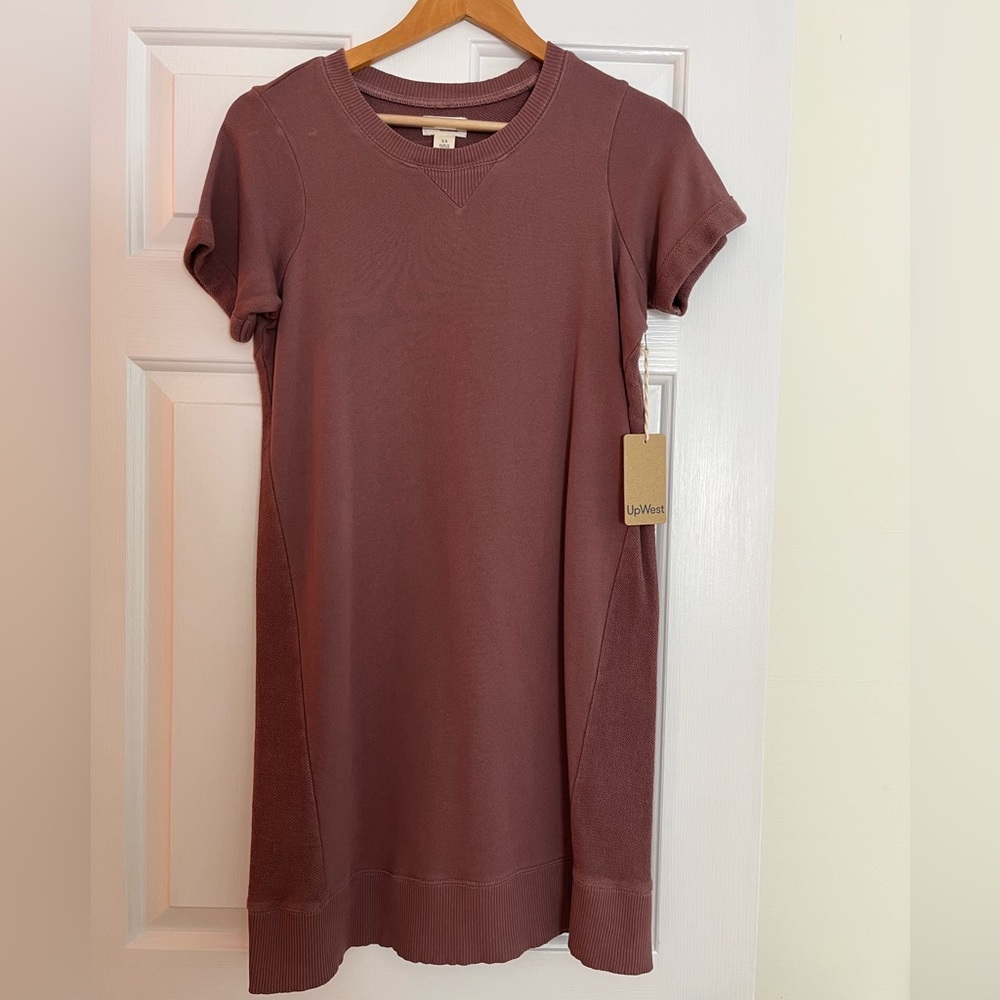 UpWest Dusty Rose Knit Dress
